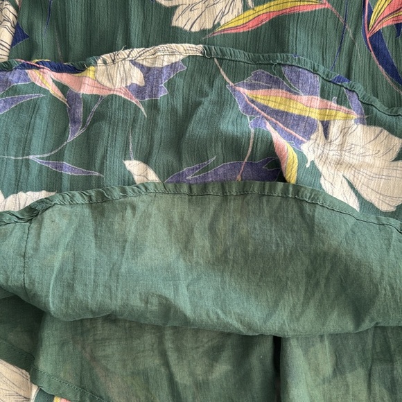 O’Neill Floral Double Strap Cover Up Mini Dress - Picture 8 of 9